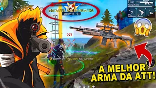 BLACK JOGOU COM A MELHOR ARMA DA ATUALIZAÇÃO - O REI DA CARAPINA - FREE FIRE