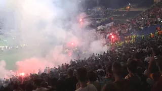 ROMA - CSKA 5-1 crazy incidenti  HOOLIGANS