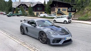 Porsche 718 GT4 RS exhaust sound!