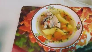 Очень вкусная Шурпа из свиных рёбер !)