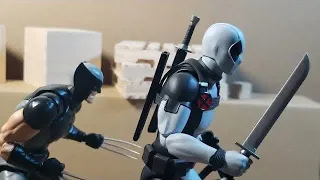 Deadpool and Wolverine Warehouse Raid (Stop Motion Fight Scene)