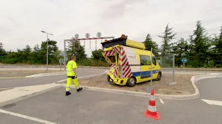 En immersion avec un patrouilleur autoroutier - Une expérience en 3D et 180°