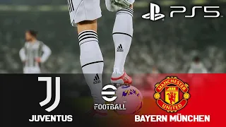 eFootball 2022 Juventus  vs Manchester United- Gameplay |PS5