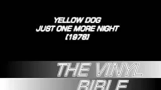 Yellow Dog - Just One More Night [1978] - VIRGIN