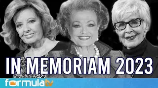 IN MEMORIAM 2023: Homenaje a actores, presentadores y rostros televisivos que han muerto este año