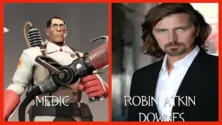 Characters and Voice Actors - Team Fortress 2