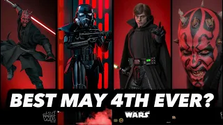 The BEST Hot Toys May 4th EVER? 1/6 Artisan Luke Skywalker and Darth Maul 2.0 Star Wars Announcement