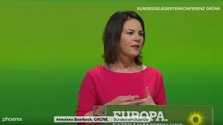 Parteitag Die Grünen: Rede von Annalena Baerbock am 09.11.18