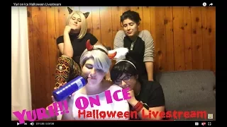 Yuri on Ice Halloween Livestream
