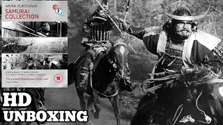 AKIRA KUROSAWA SAMURAI COLLECTION 4-Disc Blu-ray Box Set BFI UNBOXING