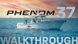 Phenom Yachts - Phenom 37 Center Console Full Walkthrough #phenomyachts #centerconsole #phenom37