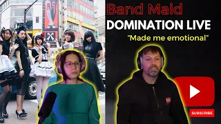 First time reaction - Band Maid - Domination Live Reaction - British Couple React