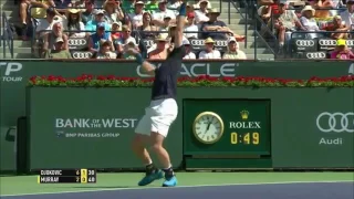 Novak Djokovic V Andy Murray Indian Wells 2015 SF Highlights HD