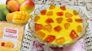 Mango Custard Recipe|Rafhan Mango Custard|Rafhan Custard Recipe |Summer Special Dessert