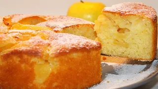 5 minute cake recipe! You will make everyday 😍Apple cake recipe | Apple pie