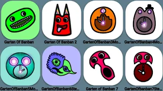 Garten Of Banban Mobile Vs Steam Vs Roblox 1+2+3+4+5+6+7+Mod Banban 8 Boss Banban Blue, Brushista