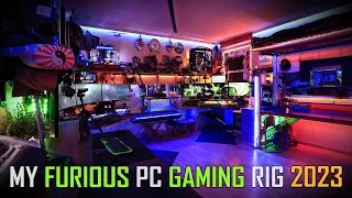 My Furious PC Gaming Rig 2023 🤓 Twitch Streamer PC Setup