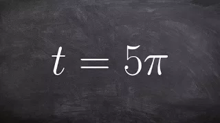 Evaluate for your six trig functions given an angle on the x axis