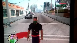 GTA SA el carro de policia fantasma xD