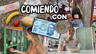 UNA SEMANA COMIENDO CON $25😨🍽- Evelyn Rangel