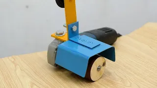 Perfect Idea With Easy Angle Grinder - Making Polishing Machine