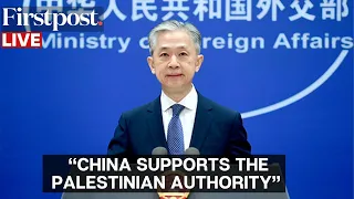 China MoFA LIVE: Beijing Says that it Supports "Palestinian Authority"; Slams "Anti-China Farce"