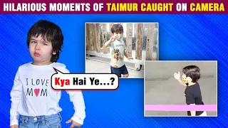 Taimur Ali Khan's Most Funniest & Angry Moments Caught On Camera