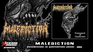 MALEDICTION - Framework of Contortion (1991) [Full Demo] [10"MLP]