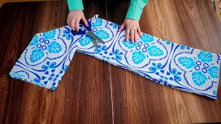 💙 You Can Sew a Gorgeous Dress with Very Little Fabric | It Will 100% Be Your Favorite ✔👍