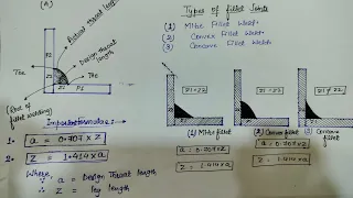 Fillet Weld Terminology | Throat | Leg Length | Fillet Welds | Cswip Welding Inspector 3.1