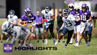 Vikings and Titans Joint Practice Highlights | August 16