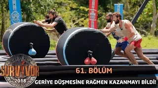 Geriye düşmesine rağmen kazanmayı bildi! | 61. Bölüm | Survivor 2018