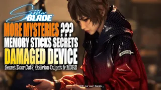 Stellar Blade - 3 insane Secrets Memory Stick Hidden Messages Cut Content Oblivion Quest Culprit