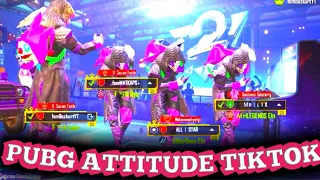 PUBG attitude tiktok || pubg attitude status || Part 12 || Shi GamingYt