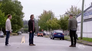 Supernatural - Dean Tells Sam & Jack That Cass Is Dead 15x19