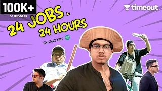 24 Jobs in 24 Hours ⏰ Decided by AI ChatGPT Ft. Kanishk Priyadarshi | Finding Myself a New Job 😅