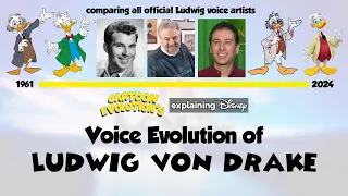 Voice Evolution of LUDWIG VON DRAKE - 63 Years Compared & Explained | CARTOON EVOLUTION