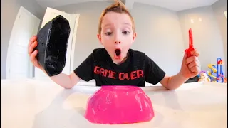 FATHER SON SCIENCE EXPERIMENT 2!? / Eruption Time!