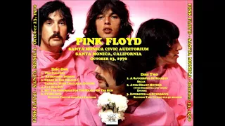 Pink Floyd Civic Auditorium, Santa Monica, California USA October 23, 1970
