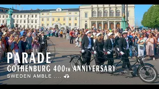 [ 4K ] 2023/09/02 Gothenburg 400th anniversary parade | start point