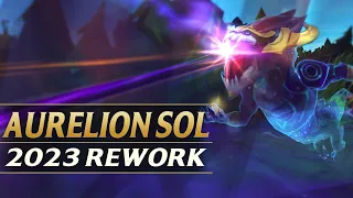 AURELION SOL REWORK 2023 Gameplay Champion Spotlight - League of Legends