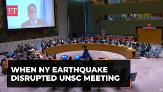 'You're making the ground shake': When the New York earthquake disrupted UNSC meeting on Gaza