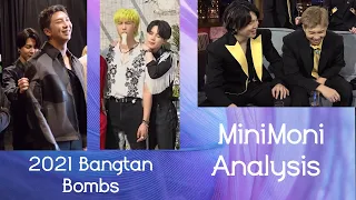 MiniMoni Analysis - Bangtan Bombs of 2021