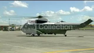 PHILIPPINES: APEC / OBAMA ARRIVAL IN MANILA