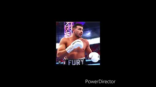 Tommy Fury Boxing Fans supporting Garbage