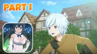 Danmachi Battle Chronicle Gameplay Part 1 (ANDROID, iOS)