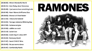 Ramones Greatest Hits Full Album 2021   Best Songs of Ramones   The Best Of Classic Rock Of All Time