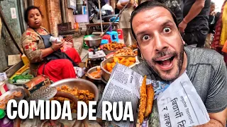 UM DIA INTEIRO PROVANDO COMIDAS NO NEPAL 🇳🇵