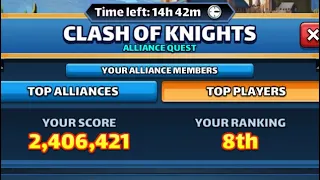 Clash Of Knights Alliance Quest - October 2023 - Empires And Puzzles