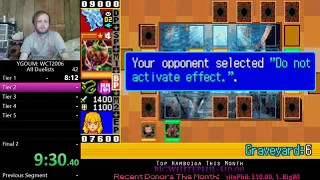 Yu-Gi-Oh! UM WCT 2006 speedrun 1:13:20 (salty, salty, salty, but good run)